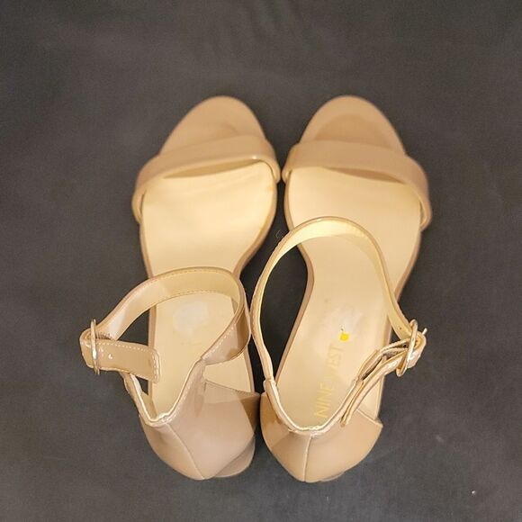 BRAND NEW NINE WEST LOW BLOCK-HEEL ADJUSTABLE BUCKLE WOMEN'S SANDAL - Picture 6 of 15